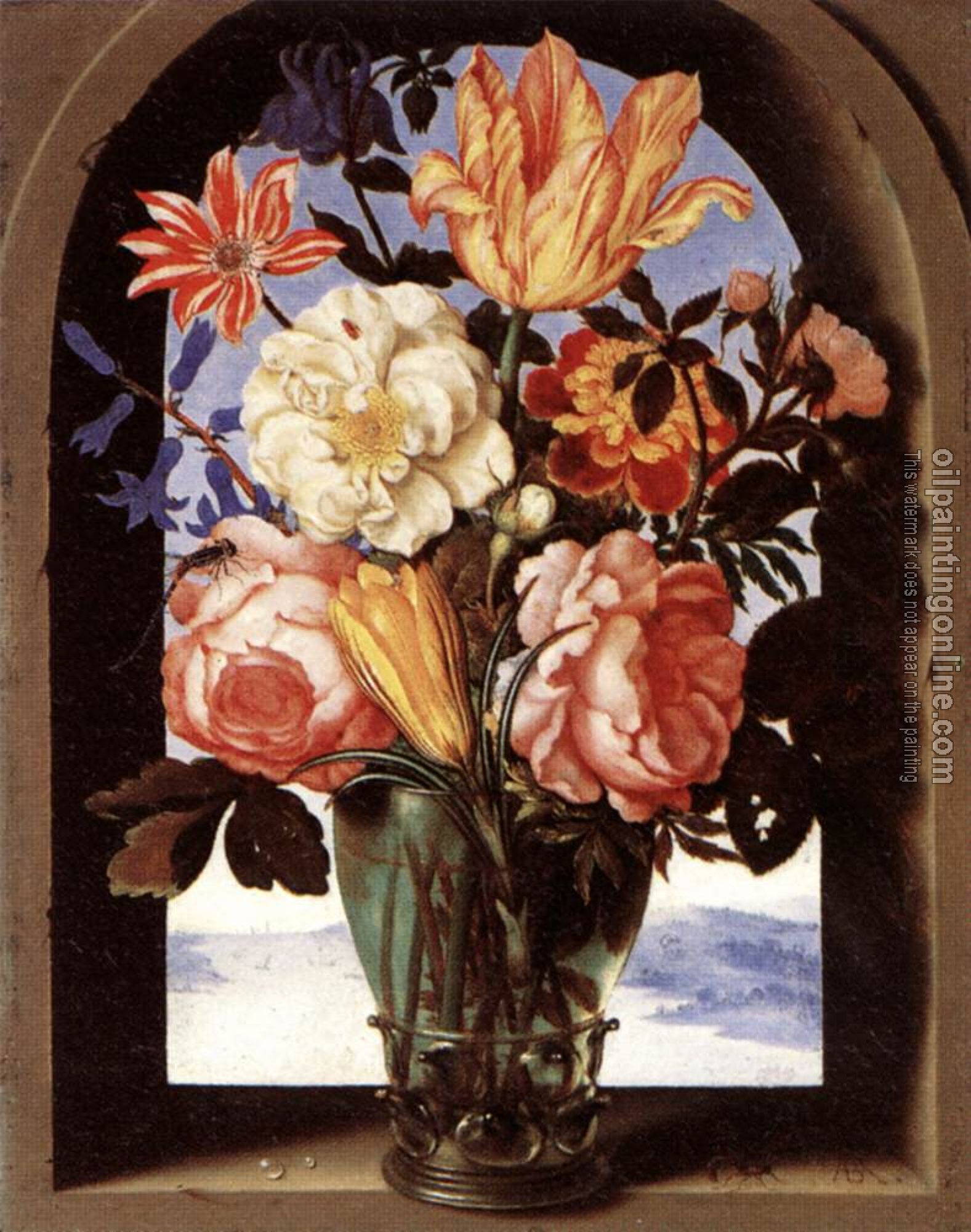 Ambrosius Bosschaert - Bouquet of Flowers